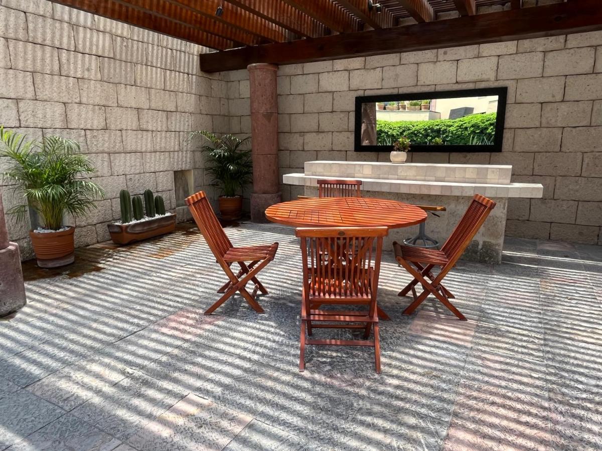 Cousy Condo San Rafael, 3 Blocks From The Parish, Pool, Bbq And Terrace Сан-Міґель-де-Альєнде Екстер'єр фото