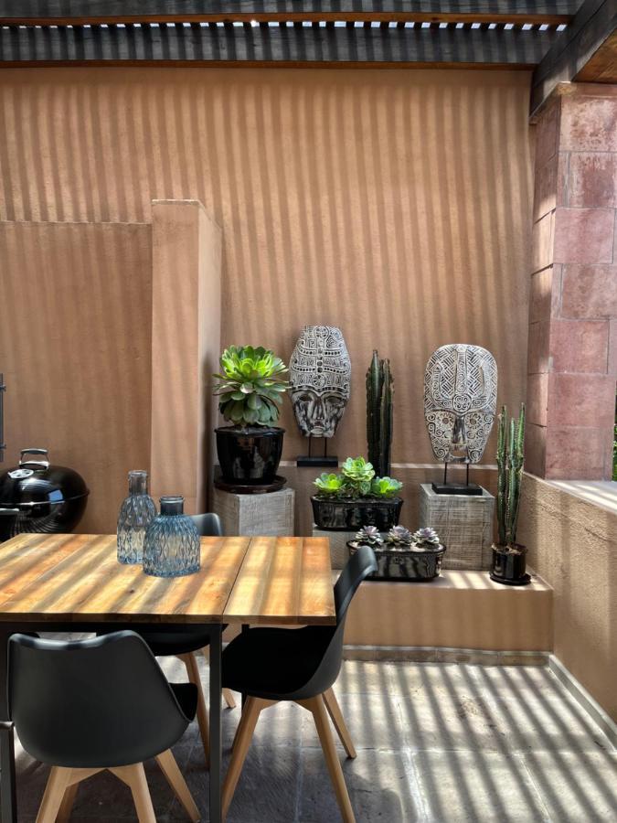 Cousy Condo San Rafael, 3 Blocks From The Parish, Pool, Bbq And Terrace Сан-Міґель-де-Альєнде Екстер'єр фото