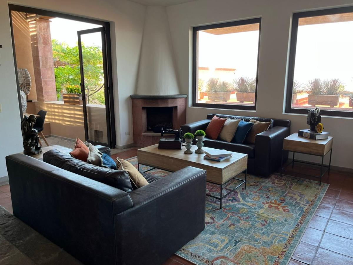Cousy Condo San Rafael, 3 Blocks From The Parish, Pool, Bbq And Terrace Сан-Міґель-де-Альєнде Екстер'єр фото